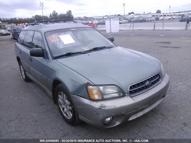 4S3BH675647611962 - 2004 SUBARU LEGACY OUTBACK AWP 绿色 照片 1