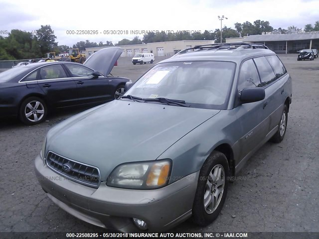 4S3BH675647611962 - 2004 SUBARU LEGACY OUTBACK AWP 绿色 照片 2