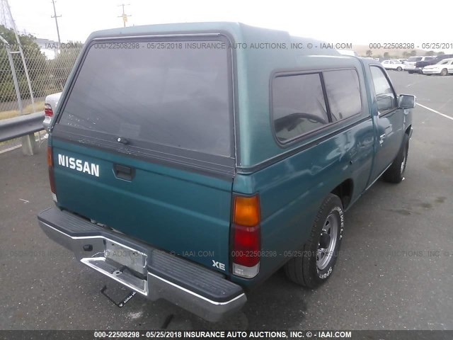 1N6SD11S4SC390005 - 1995 NISSAN TRUCK E/XE GREEN photo 4