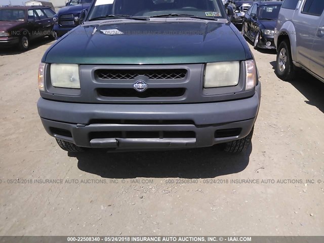 5N1ED28Y61C523051 - 2001 NISSAN XTERRA XE/SE GREEN photo 6