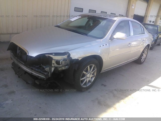 1G4HD57236U253791 - 2006 BUICK LUCERNE CXL GRAY photo 2