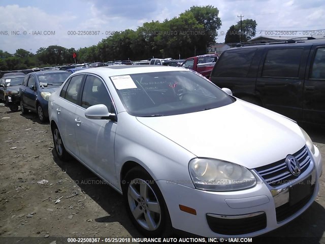 3VWRZ71K29M057233 - 2009 VOLKSWAGEN JETTA SE/SEL WHITE photo 1