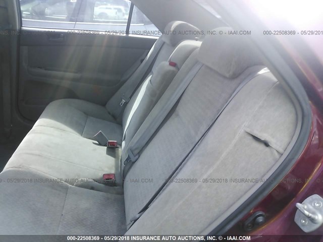 JTDBE32KX30139485 - 2003 TOYOTA CAMRY LE/XLE Kastanienbraun Foto 8