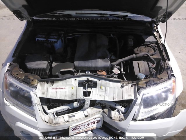 JS3TD0D22A4100433 - 2010 SUZUKI GRAND VITARA PREMIUM WHITE photo 10