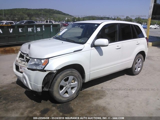 JS3TD0D22A4100433 - 2010 SUZUKI GRAND VITARA PREMIUM WHITE photo 2