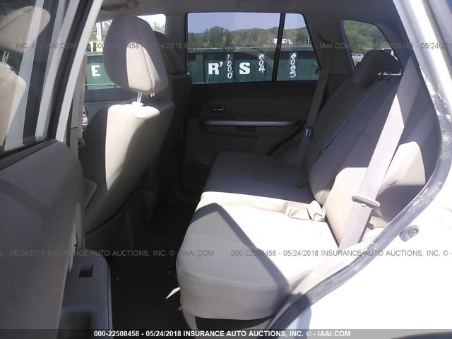 JS3TD0D22A4100433 - 2010 SUZUKI GRAND VITARA PREMIUM WHITE photo 8