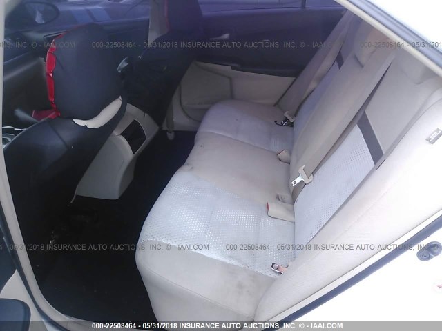 4T1BF1FK0CU546540 - 2012 TOYOTA CAMRY SE/LE/XLE 白色 照片 8