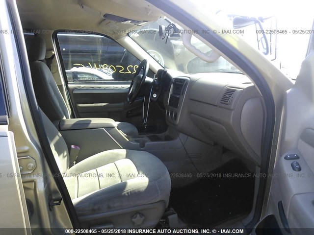 1FMZU73E83UC14772 - 2003 FORD EXPLORER XLT/XLT SPORT/NBX 金色 照片 5