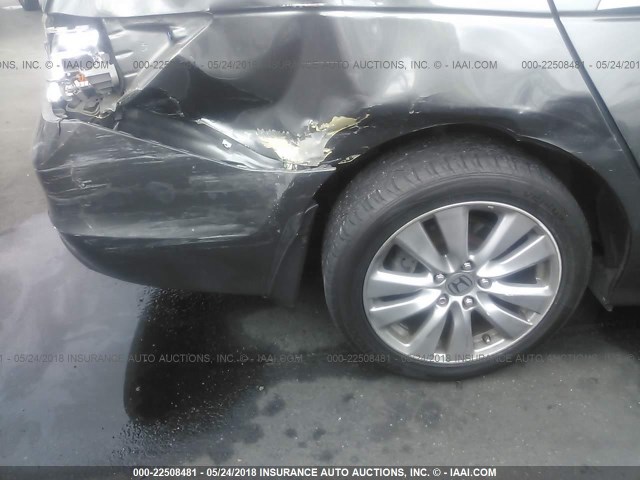 1HGCP2F87CA103238 - 2012 HONDA ACCORD EXL GRAY photo 6