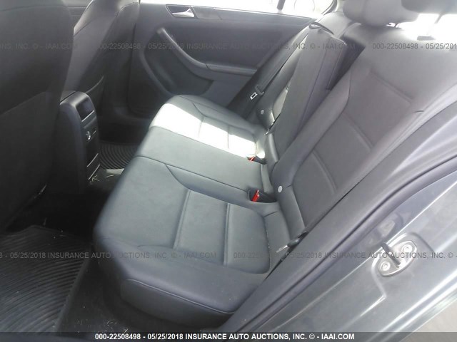 3VWDZ7AJ5BM333654 - 2011 VOLKSWAGEN JETTA SE GRAY photo 8