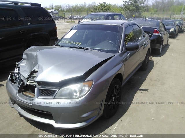 JF1GD67606H501356 - 2006 SUBARU IMPREZA 2.5I GRAY photo 2