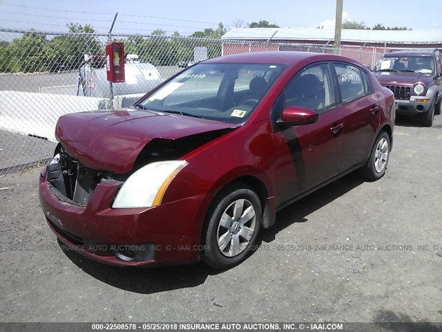 3N1AB61E47L647657 - 2007 NISSAN SENTRA 2.0/2.0S/2.0SL MAROON photo 2