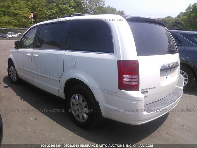 2A8HR44E99R644517 - 2009 CHRYSLER TOWN & COUNTRY LX WHITE photo 3