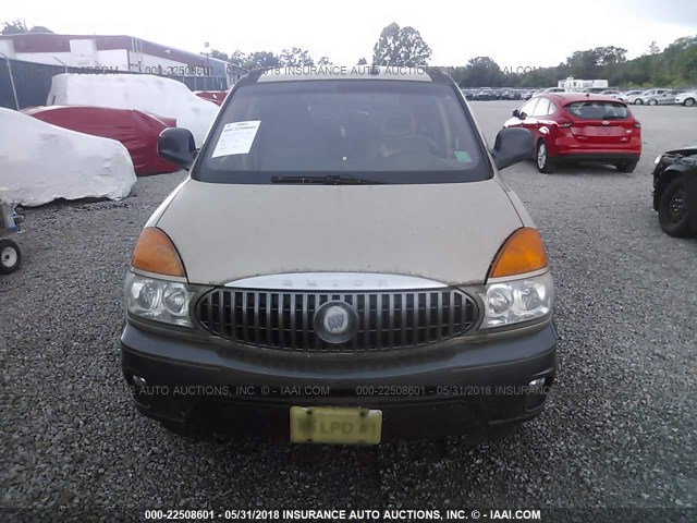 3G5DA03E53S521287 - 2003 BUICK RENDEZVOUS CX/CXL TAN photo 6