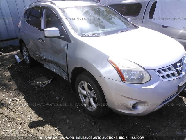 JN8AS5MT6BW565292 - 2011 NISSAN ROGUE S/SV/KROM SILVER photo 1