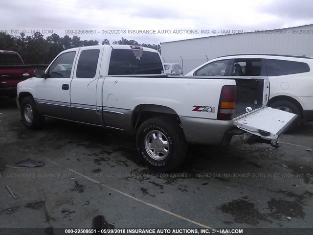 2GTEK19T9Y1378935 - 2000 GMC NEW SIERRA K1500 WHITE photo 3