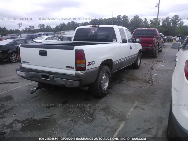 2GTEK19T9Y1378935 - 2000 GMC NEW SIERRA K1500 WHITE photo 4