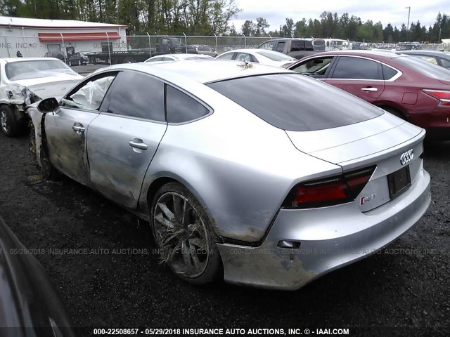 WUAWRAFC7HN903478 - 2017 AUDI RS7 PERFORMANCE/PRESTIGE 银色 照片 3