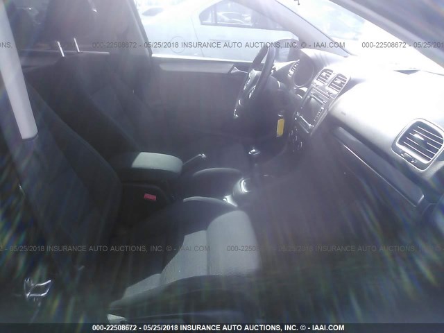 WVWNM7AJ8EW002092 - 2014 VOLKSWAGEN GOLF BLACK photo 5