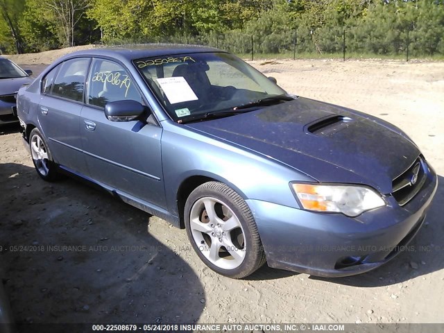 4S3BL676364203611 - 2006 SUBARU LEGACY GT LIMITED Light Blue photo 1