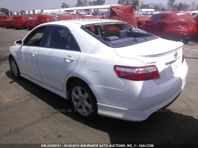 4T1BE46K89U894227 - 2009 TOYOTA CAMRY SE/LE/XLE თეთრი ფოტო 3
