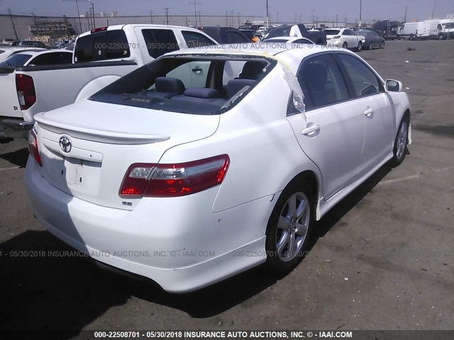 4T1BE46K89U894227 - 2009 TOYOTA CAMRY SE/LE/XLE თეთრი ფოტო 4