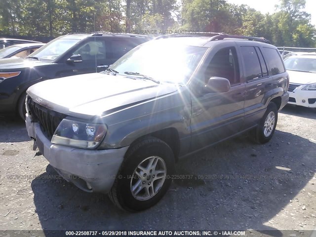 1J4GW48S14C408600 - 2004 JEEP GRAND CHEROKEE LAREDO/COLUMBIA/FREEDOM 灰色 照片 2
