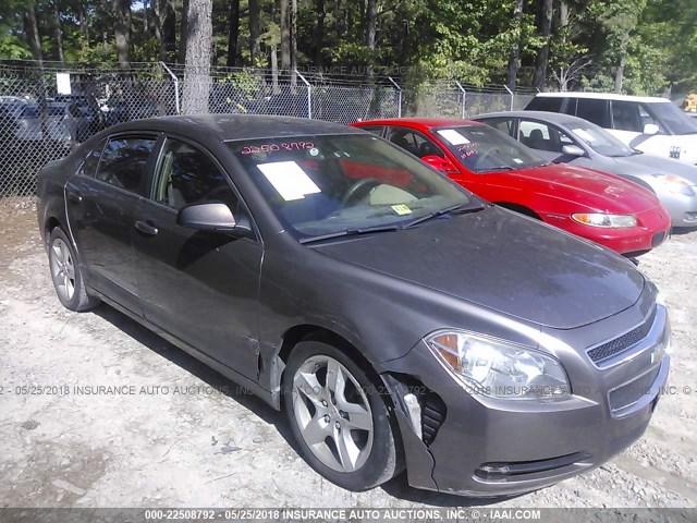 1G1ZB5EB5A4140363 - 2010 CHEVROLET MALIBU LS ყავისფერი ფოტო 1
