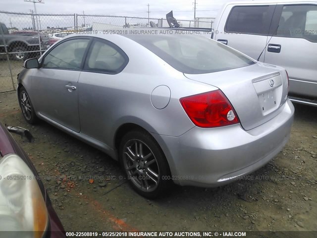 JTKDE177060134617 - 2006 TOYOTA SCION TC 银色 照片 3