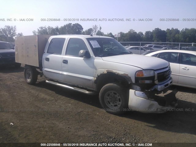 1GTGK13U13F160497 - 2003 GMC SIERRA K1500 HEAVY DUTY WHITE photo 1