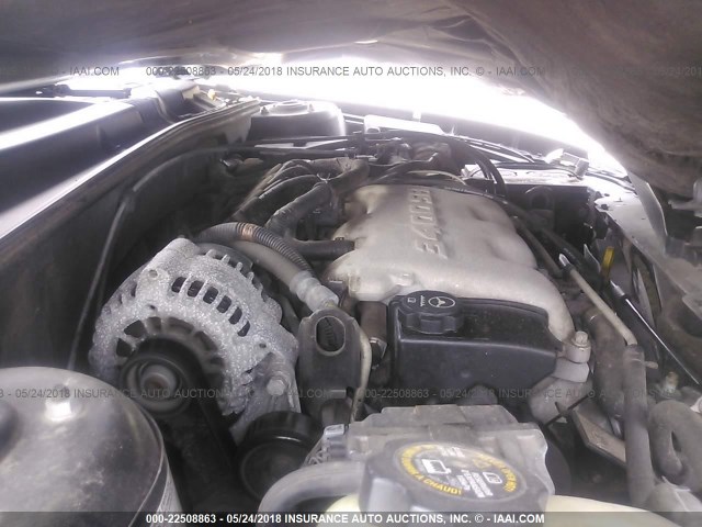 1G2NF52E33M543287 - 2003 PONTIAC GRAND AM SE1 BLACK photo 10