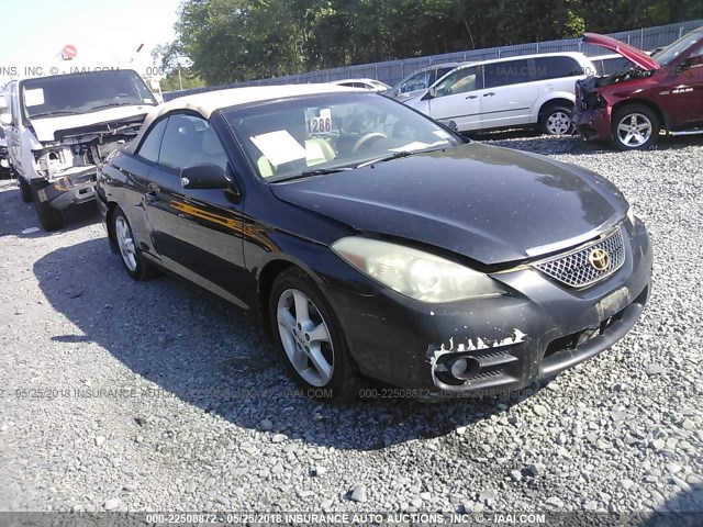 4T1FA38P27U125235 - 2007 TOYOTA CAMRY SOLARA SE/SLE შავი ფოტო 1