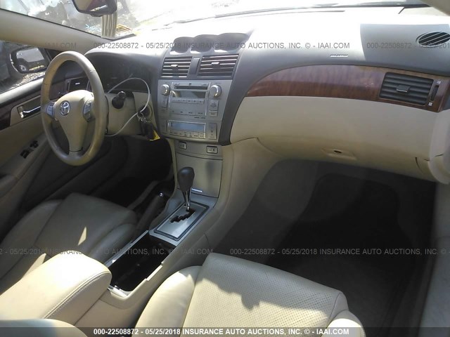 4T1FA38P27U125235 - 2007 TOYOTA CAMRY SOLARA SE/SLE შავი ფოტო 5