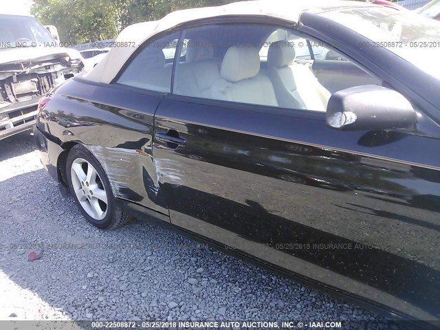 4T1FA38P27U125235 - 2007 TOYOTA CAMRY SOLARA SE/SLE შავი ფოტო 6