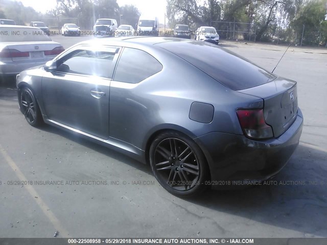 JTKJF5C74B3015507 - 2011 TOYOTA SCION TC 灰色 照片 3