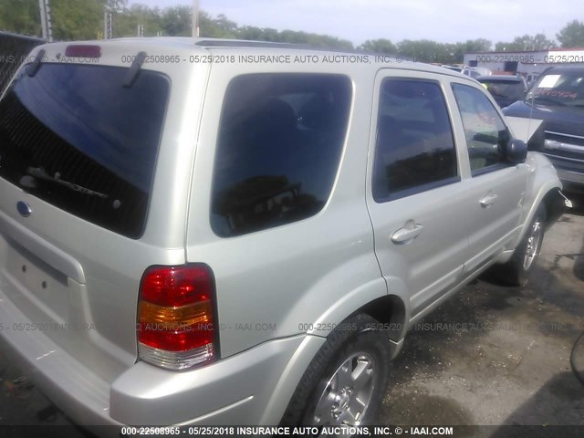 1FMCU94124KA44676 - 2004 FORD ESCAPE LIMITED GOLD photo 4