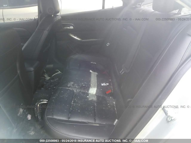 1G11F5SL0FU140325 - 2015 CHEVROLET MALIBU LTZ 银色 照片 8