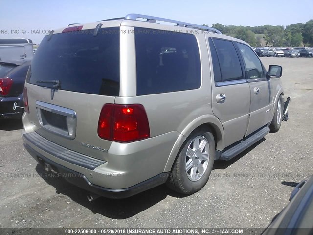 5LMFU28566LJ16975 - 2006 LINCOLN NAVIGATOR BEIGE photo 4