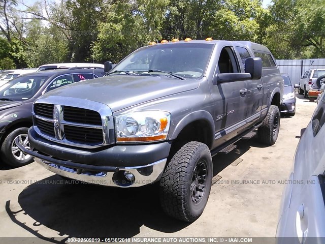 3D7KS28D16G142051 - 2006 DODGE RAM 2500 ST/SLT GRAY photo 2