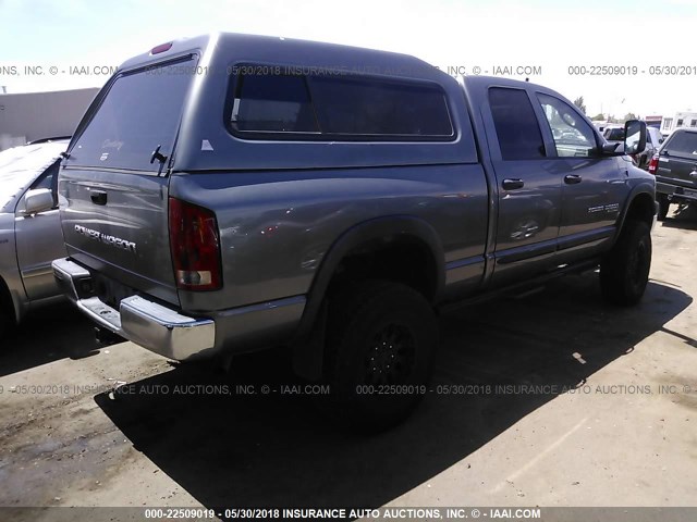 3D7KS28D16G142051 - 2006 DODGE RAM 2500 ST/SLT 灰色 照片 4