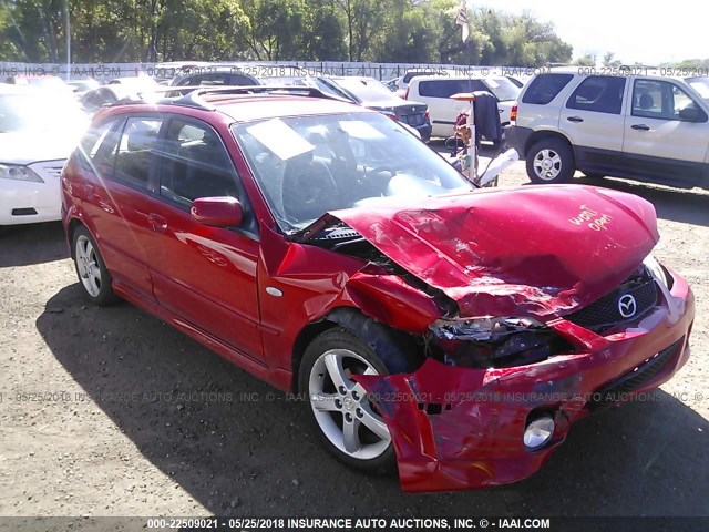 JM1BJ245X31192730 - 2003 MAZDA PROTEGE PR5 红色 照片 1