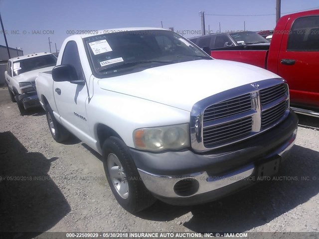 1D7HA16K63J522019 - 2003 DODGE RAM 1500 ST WHITE photo 1