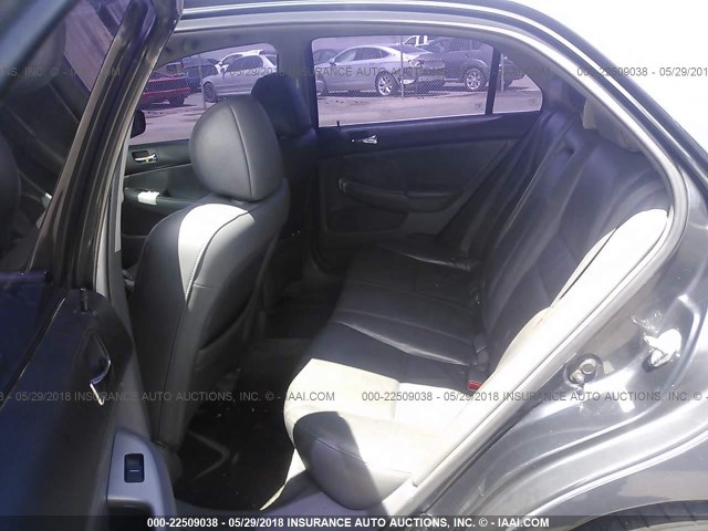 1HGCM66523A020421 - 2003 HONDA ACCORD EX BLUE photo 8