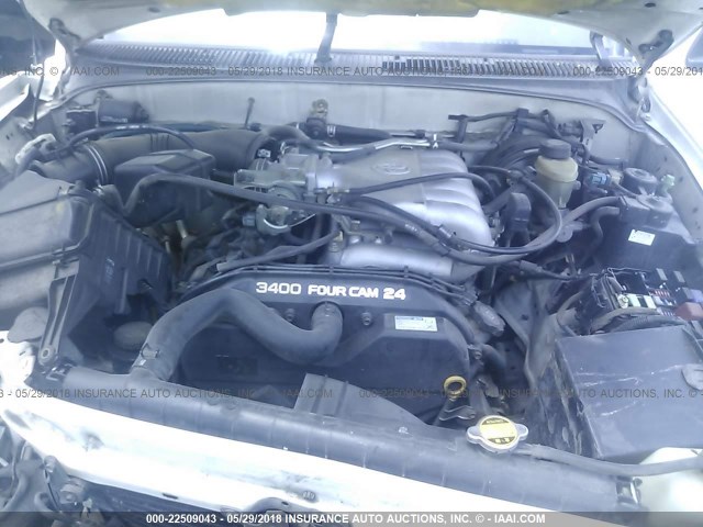 4TASN92N2XZ451018 - 1999 TOYOTA TACOMA XTRACAB PRERUNNER თეთრი ფოტო 10