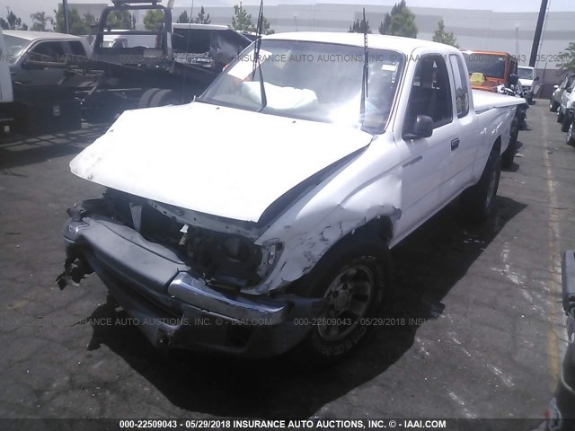 4TASN92N2XZ451018 - 1999 TOYOTA TACOMA XTRACAB PRERUNNER თეთრი ფოტო 2