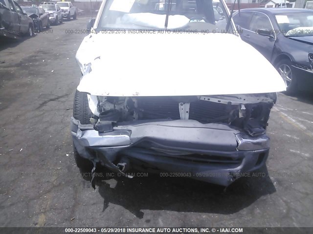 4TASN92N2XZ451018 - 1999 TOYOTA TACOMA XTRACAB PRERUNNER თეთრი ფოტო 6