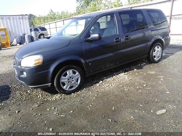 1GNDV23W88D158807 - 2008 CHEVROLET UPLANDER LS GRAY photo 2