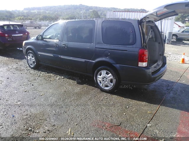 1GNDV23W88D158807 - 2008 CHEVROLET UPLANDER LS GRAY photo 3