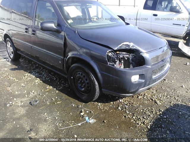 1GNDV23W88D158807 - 2008 CHEVROLET UPLANDER LS GRAY photo 6