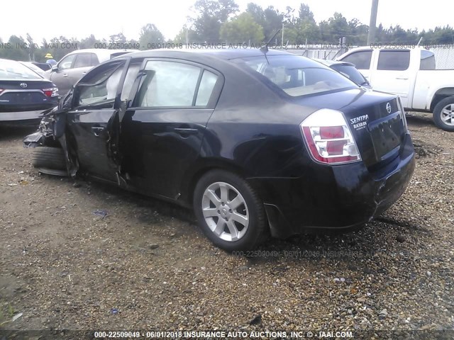 3N1AB61E09L622709 - 2009 NISSAN SENTRA 2.0/2.0S/2.0SL BLACK photo 3